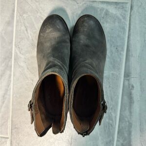 Kork-Ease bootie distressed suede grey